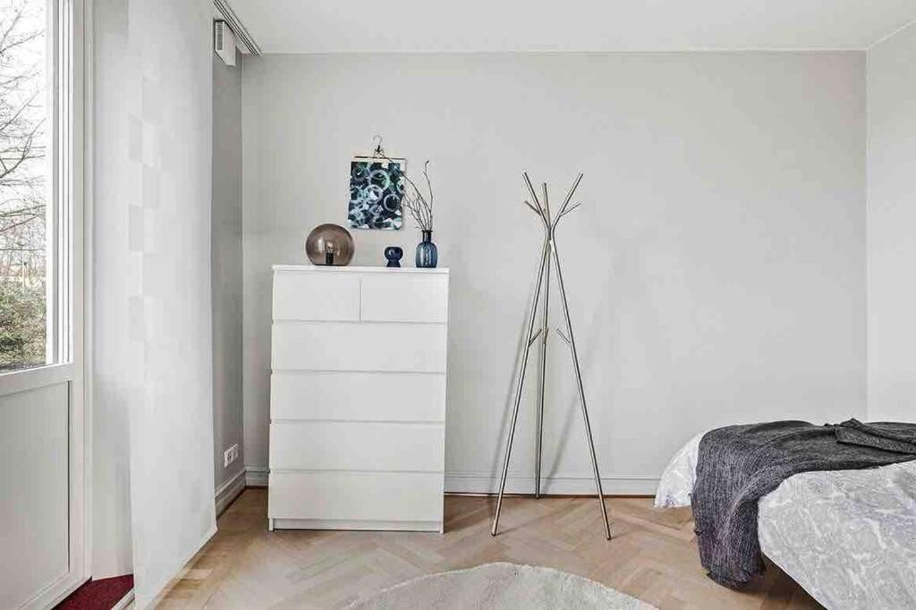 Bright Apartment In Park Environment Lund Dış mekan fotoğraf